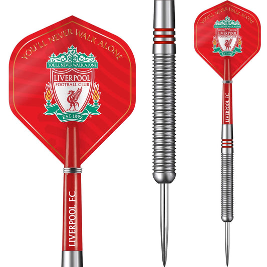 Liverpool FC Darts - Steel Tip Tungsten - Official Licensed - LFC - 24g