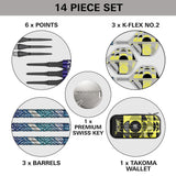 Target Luke Littler Darts - Soft Tip - 95% Tungsten - Edge