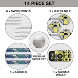 Target Luke Littler Darts - Steel Tip - 95% Tungsten - Edge
