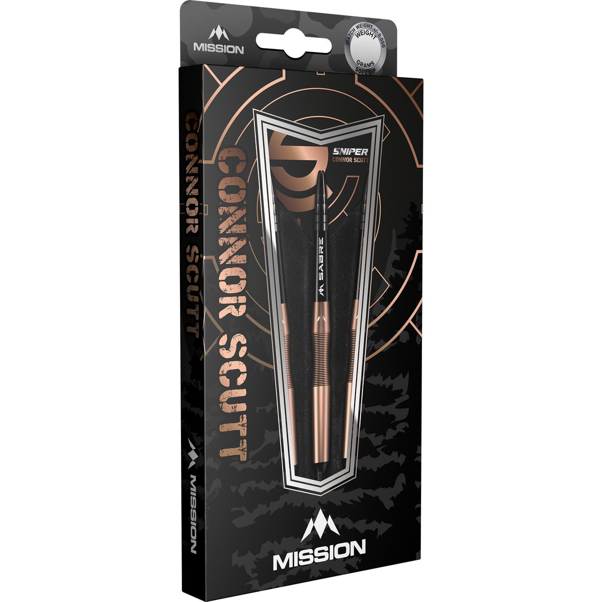 Mission Connor Scutt V2 - Soft Tip - 90% - Bronze PVD - Sniper