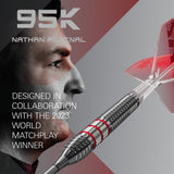 Target Nathan Aspinall Darts - Steel Tip - 95% Tungsten - 95K