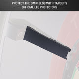 Target Omni Leg Protectors - Black & Red