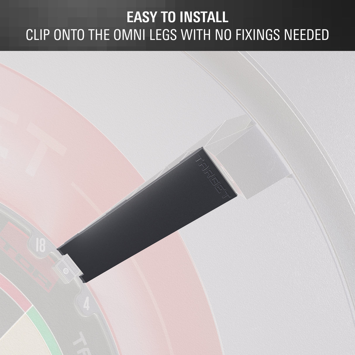 Target Omni Leg Protectors - Black & Red