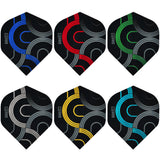 One80 Circult Dart Flights - 100 Micron - No2 - Std