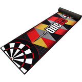 One80 Poly Dart Mat - Floor Protection - incl. Oche Tape - Logo