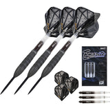 One80 Emorite 04 Darts - Steel Tip - 90% Tungsten - Black