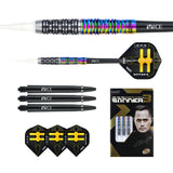 One80 Gunner III Darts - Soft Tip - Lourence Ilagan - Black & Chameleon
