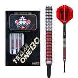 One80 Jaime Nuñez Cortes Darts - Soft Tip - JNC - Signature Darts - Electric Red