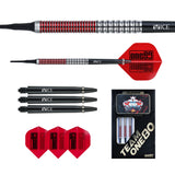 One80 Jaime Nuñez Cortes Darts - Soft Tip - JNC - Signature Darts - Electric Red