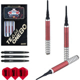 One80 Jaime Nuñez Cortes Darts - Soft Tip - JNC - Signature Darts - Electric Red