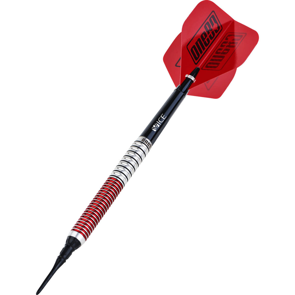 One80 Jaime Nuñez Cortes Darts - Soft Tip - JNC - Signature Darts - Electric Red