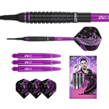 One80 Jelle Klaasen HD Darts - Soft Tip - The Cobra - Black