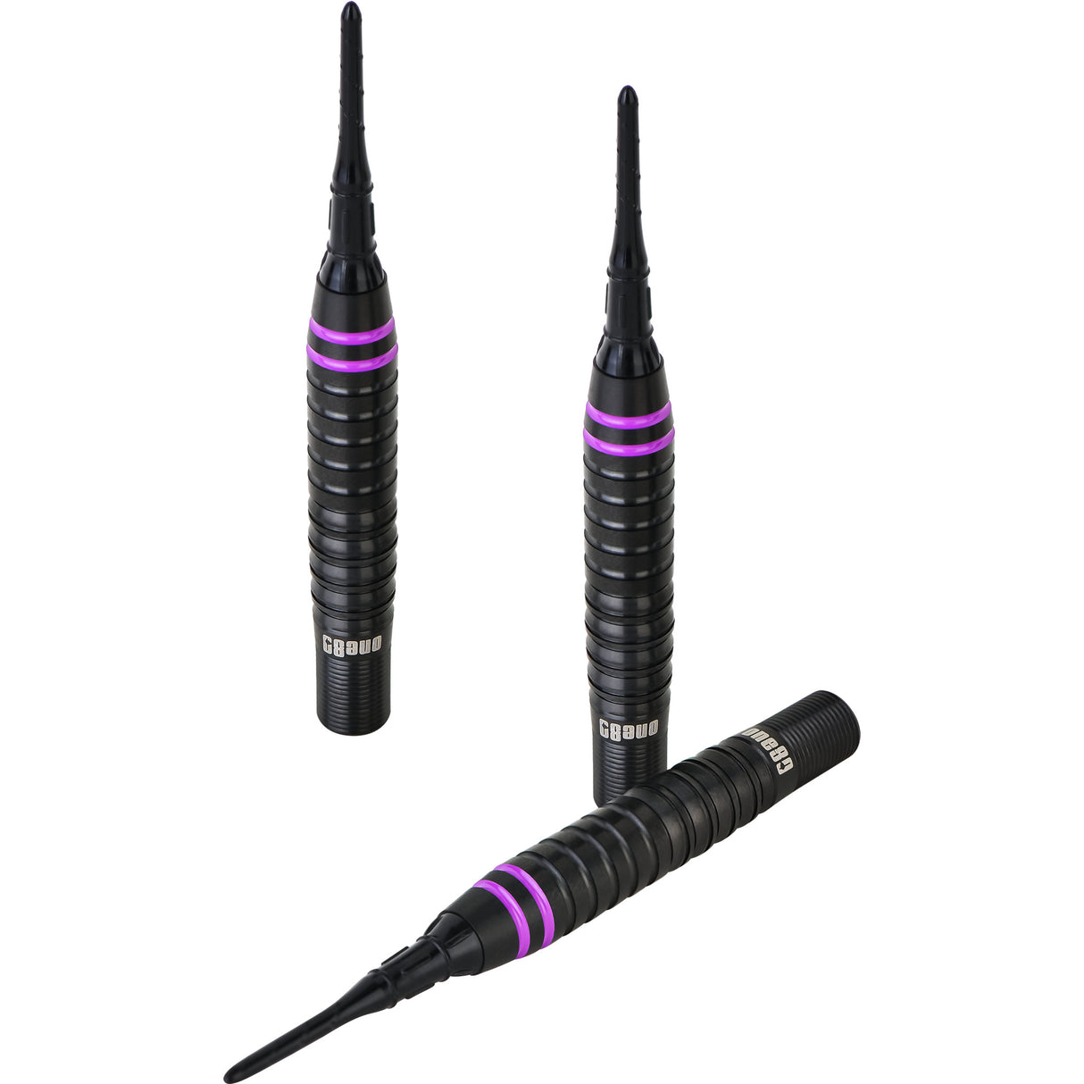 One80 Jelle Klaasen HD Darts - Soft Tip - The Cobra - Black