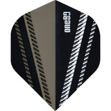 One80 V-Flow Dart Flights - 100 Micron - No2 - Std