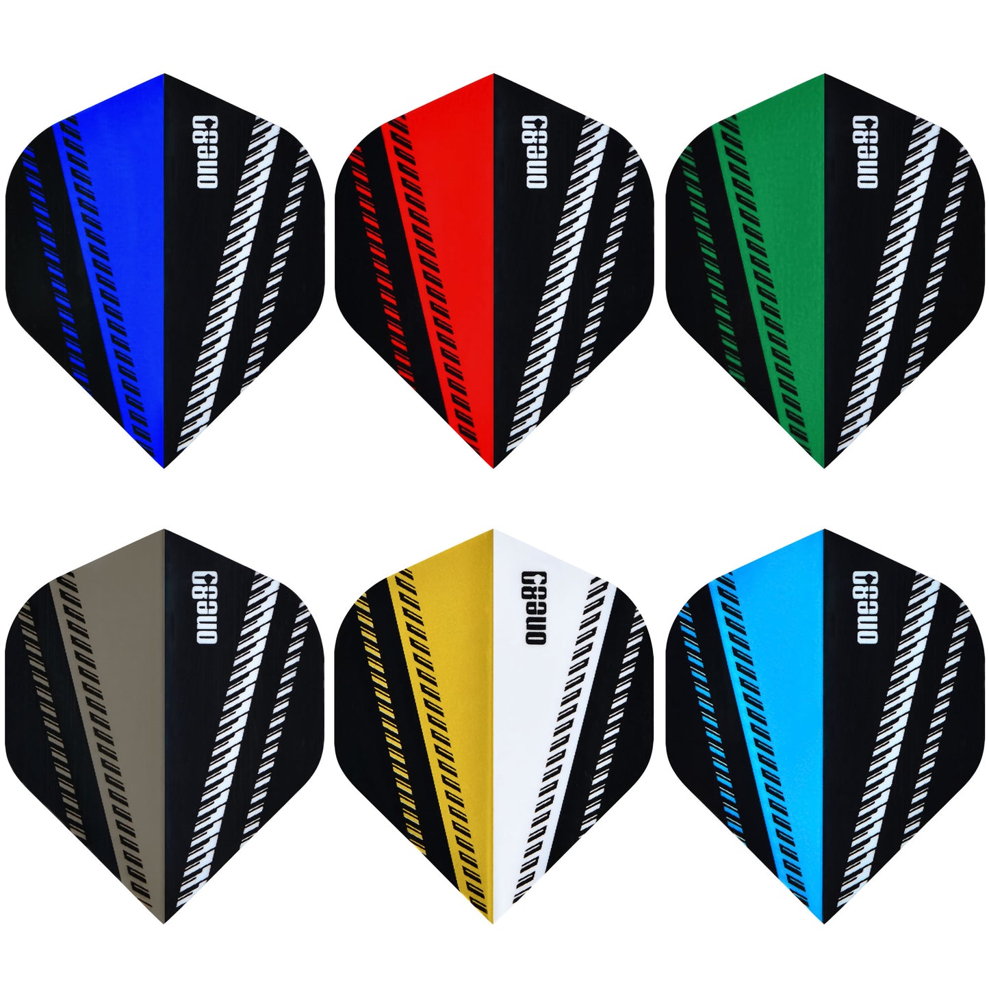 One80 VFlow Dart Flights 100 Micron No2 Std