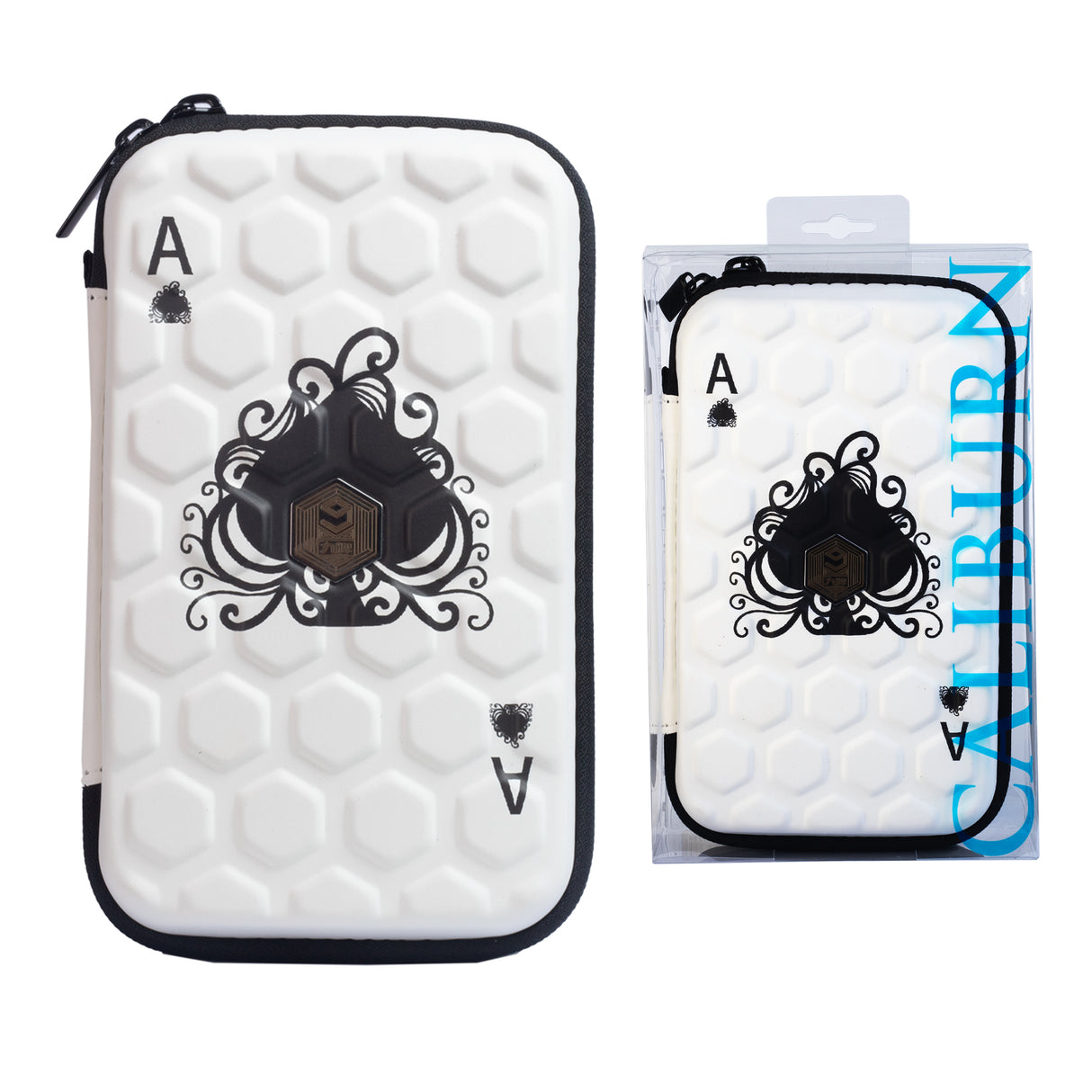 Caliburn Designs Dart Case - Strong EVA Dart Wallet - Holds Fully Loaded Darts - Poker