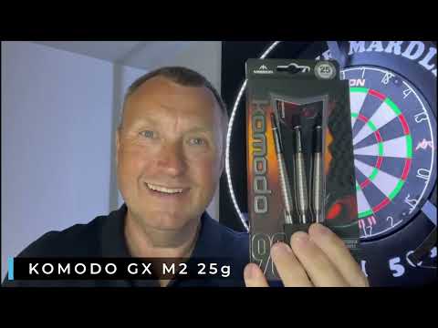 *Mission Komodo GX Darts - Steel Tip - Micro - M2 - Rose Gold
