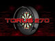 Mission Torus 270 Dartboard Lighting - Black - Bright White Light