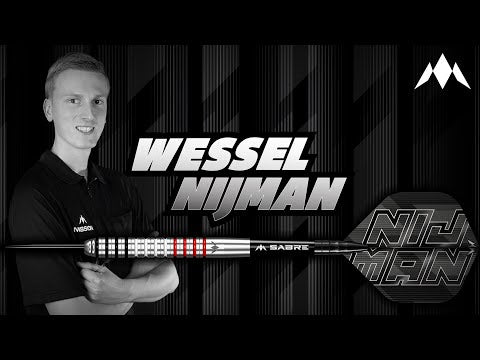 Mission Wessel Nijman Darts - Steel Tip - 95% - Natural