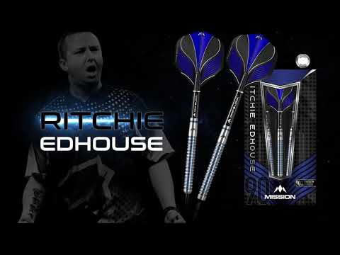 Mission Ritchie Edhouse Darts - Soft Tip - Blue