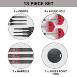 Target Nathan Aspinall Darts - Soft Tip - 95% Tungsten - 95K