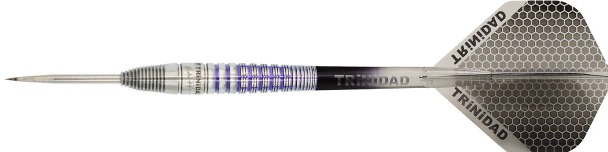 Trinidad Undisputed Darts - Steel Tip - 95% Tungsten - Romero 3 - Purple - 18.5g