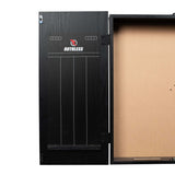 Ruthless Dartboard Cabinet - Square Design - RipTorn - Black & Red