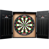 Ruthless Dartboard Cabinet - Square Design - RipTorn - Black & Grey