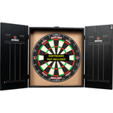 Ruthless Dartboard Cabinet - Square Design - RipTorn - Black & Red