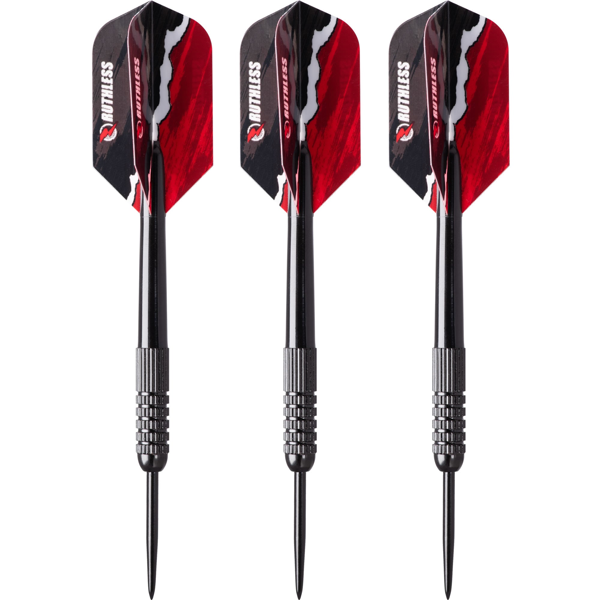 Ruthless Mini Darts - Miniature Lightweight Dart Set - Black