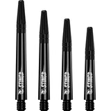 Ruthless Sting Dart Shafts - Polycarbonate - Solid Black - Black Top