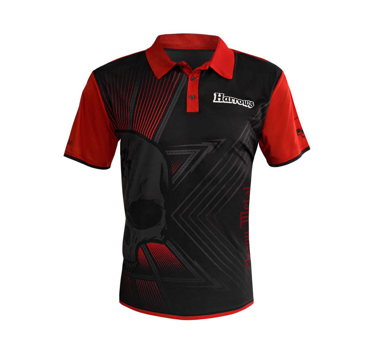 Harrows Ryan Searle Darts Shirt - Heavy Metal