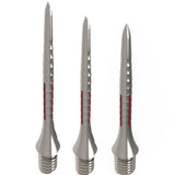 *Caliburn Bamboo Conversion Points - Screw In - Soft Tip to Steel Tip - Silver & Red