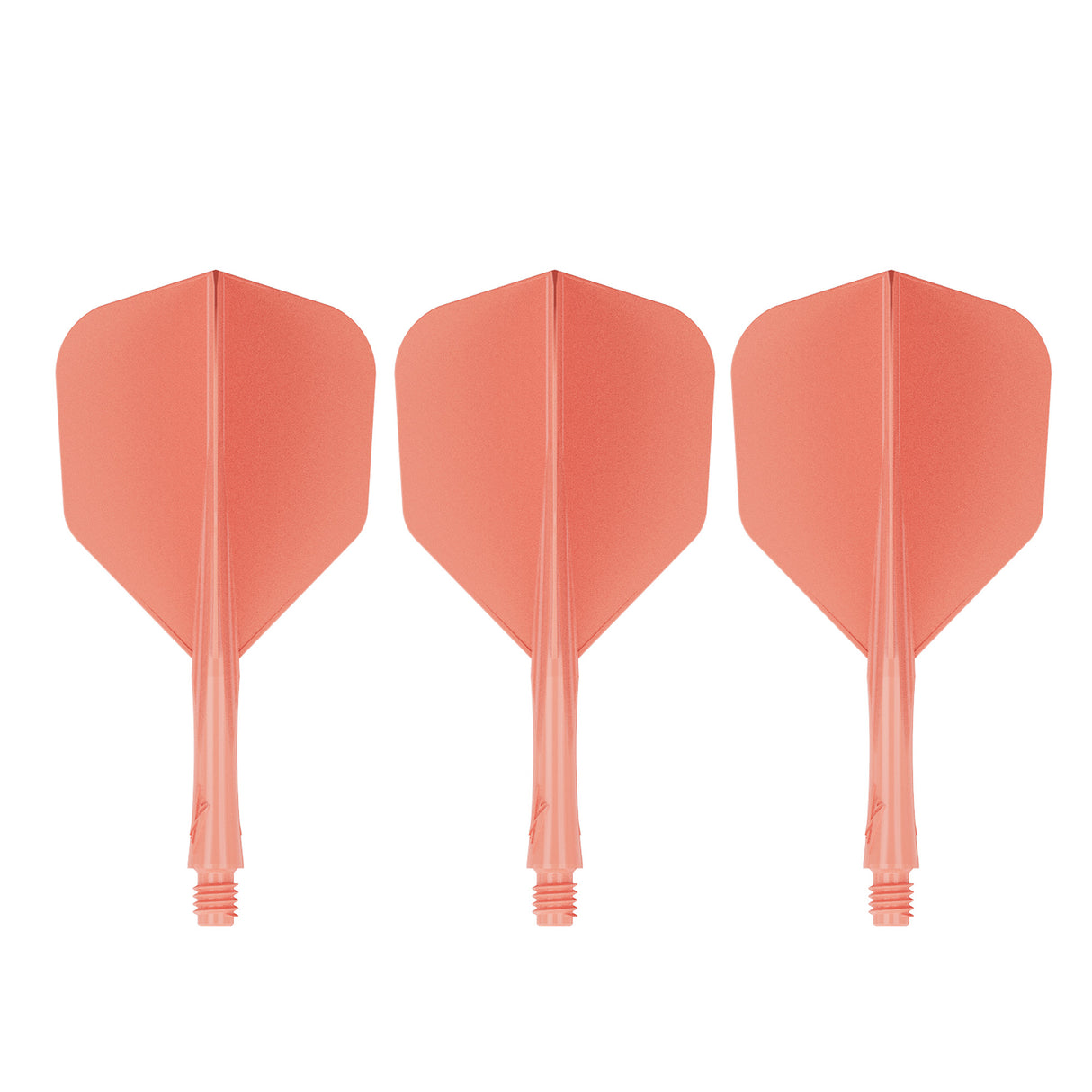 Caliburn SUP Lite Dart Flights - Moulded Flight & Shaft - Standard No6 - Tangerine