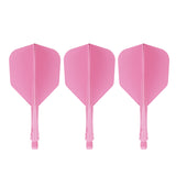 Caliburn SUP Lite Dart Flights - Moulded Flight & Shaft - Standard No6 - Sakura Pink