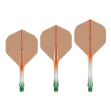 Caliburn SUP Flights - Moulded Flight & Shaft - Standard No2 - Two Tone