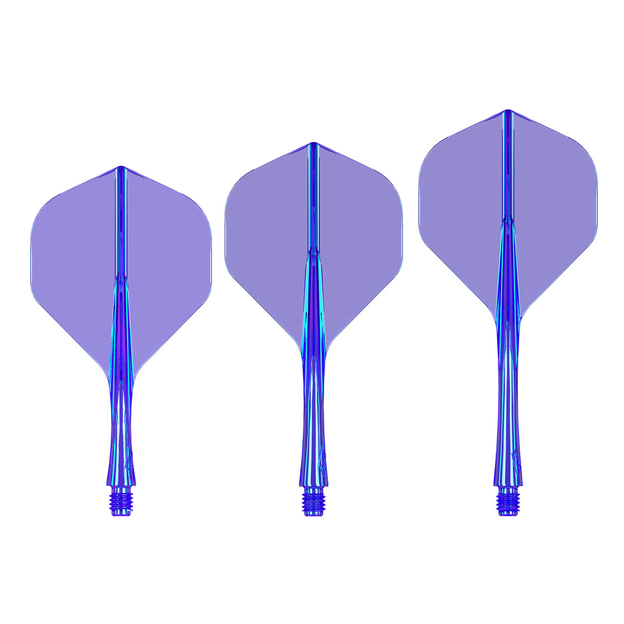 Caliburn SUP Flights - Moulded Flight & Shaft - Standard No2