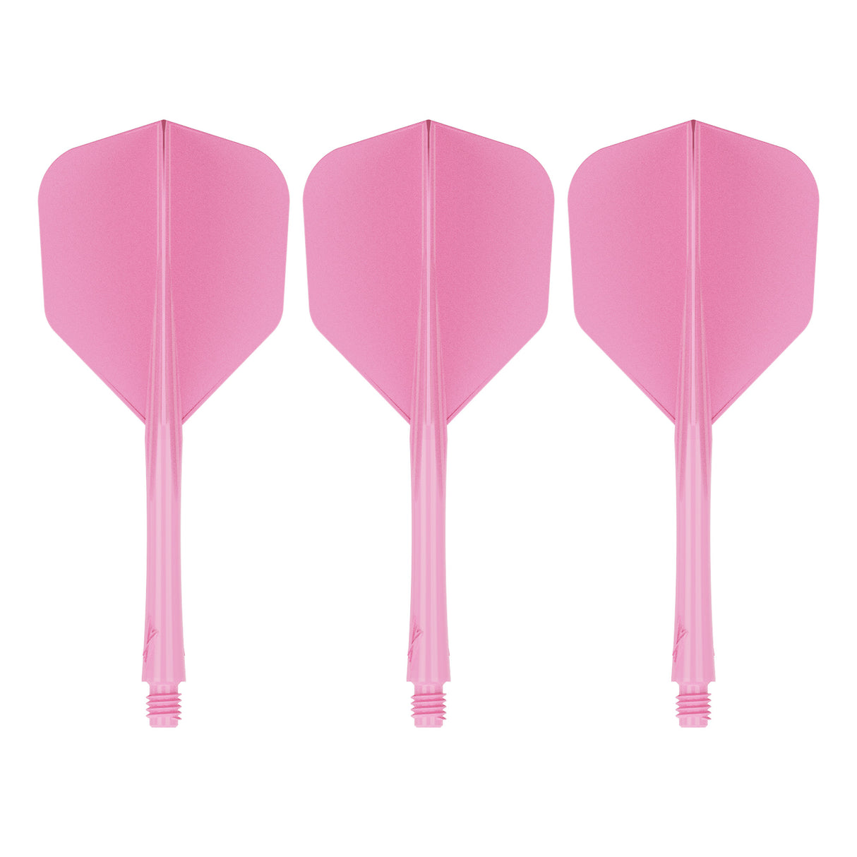 Caliburn SUP Lite Dart Flights - Moulded Flight & Shaft - Standard No6 - Sakura Pink