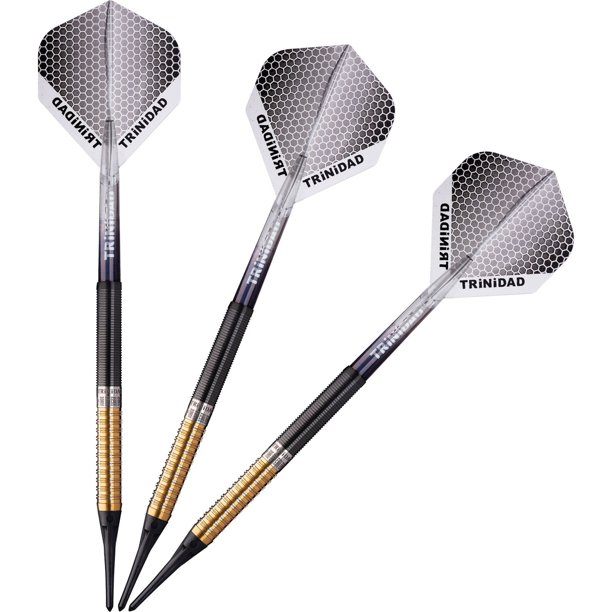 Trinidad Pro - Soft Tip Darts - Jose De Sousa - Type 2 - Gold - 18g