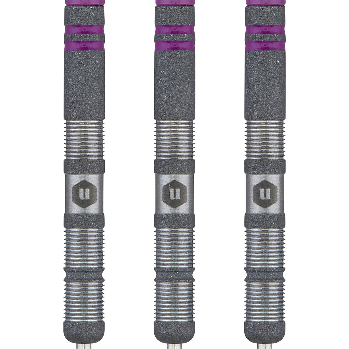 Unicorn Amethyst Darts - Steel Tip - Utech - Style 1 - Sandblasted