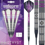 Unicorn Amethyst Darts - Soft Tip - Utech - Style 1 - Sandblasted