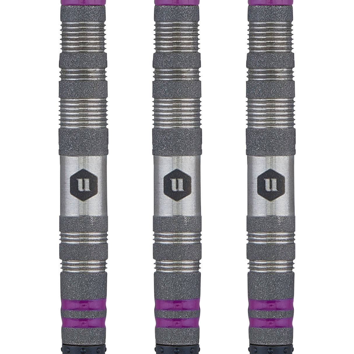 Unicorn Amethyst Darts - Soft Tip - Utech - Style 2 - Sandblasted