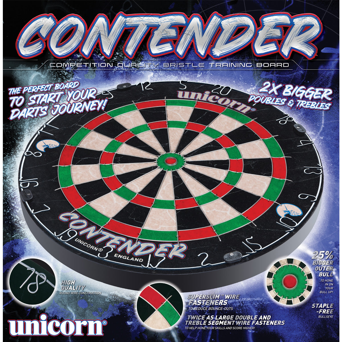 Adam Hunt Contender Phase 2 90% Tungsten Steel Tip Darts by
