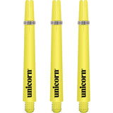 Unicorn Gripper 3 Dart Shafts - Nylon Stems - Yellow - Flair