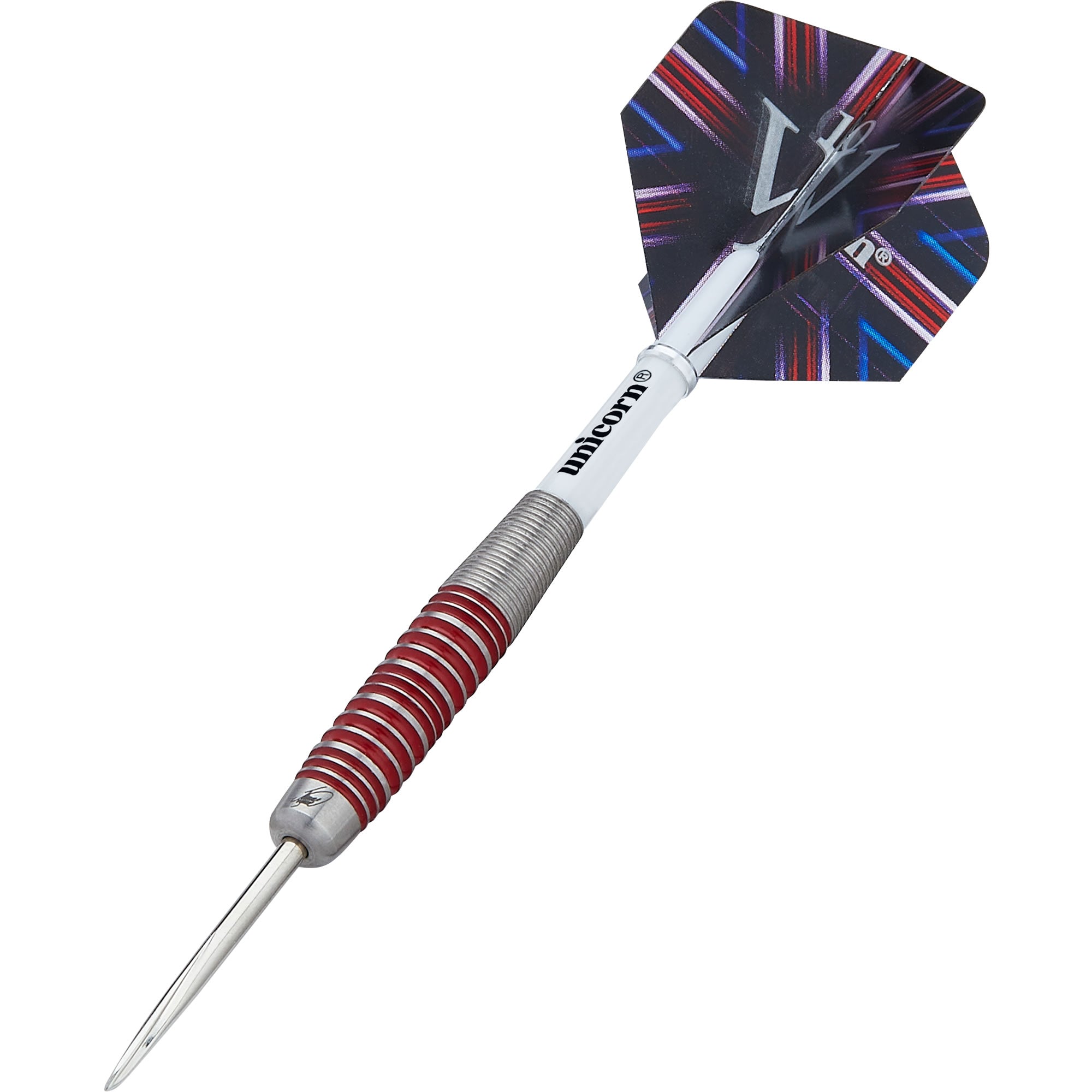 Unicorn James Wade Darts - Steel Tip - The Machine - Red Ringed