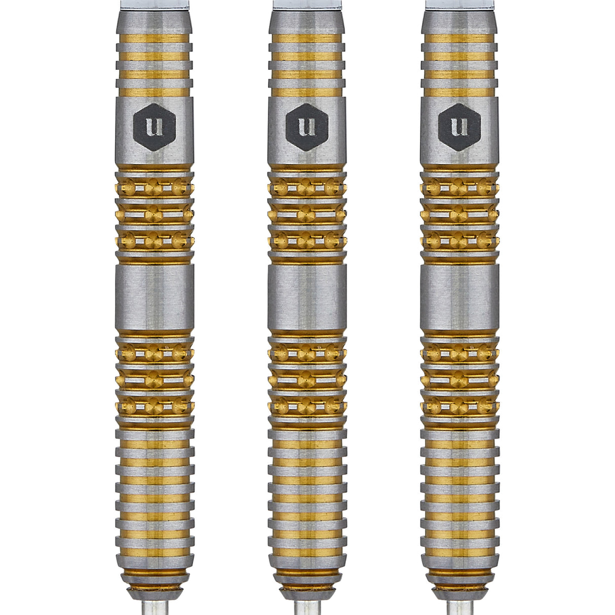 Unicorn Protech Darts - Steel Tip - Style 6 - Silver & Gold