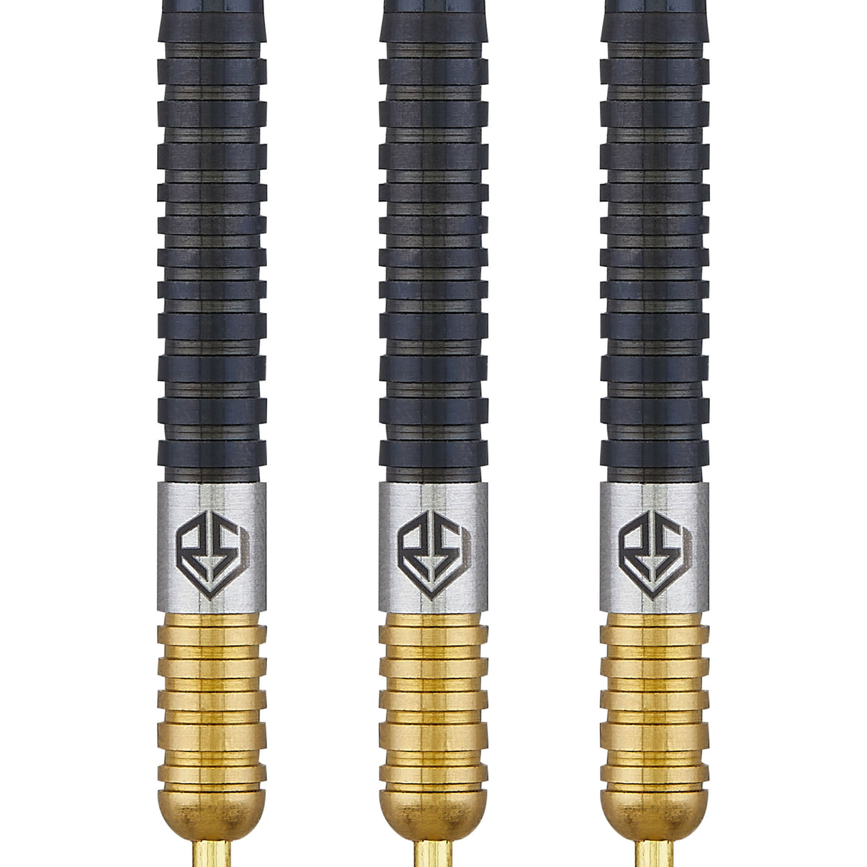 Unicorn Ross Smith Darts - Steel Tip - Smudger - Two Tone - Black & Gold