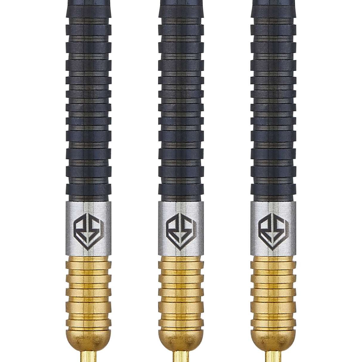 Unicorn Ross Smith Darts - Steel Tip - Smudger - Two Tone - Black & Gold