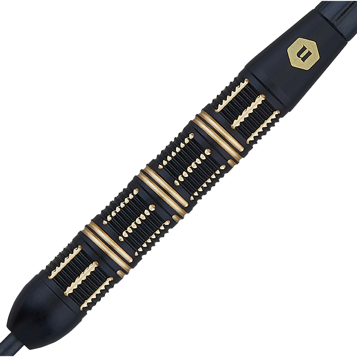 *Unicorn Top Brass Darts - Steel Tip - Style 3 - Black & Gold