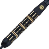 *Unicorn Top Brass Darts - Steel Tip - Style 3 - Black & Gold